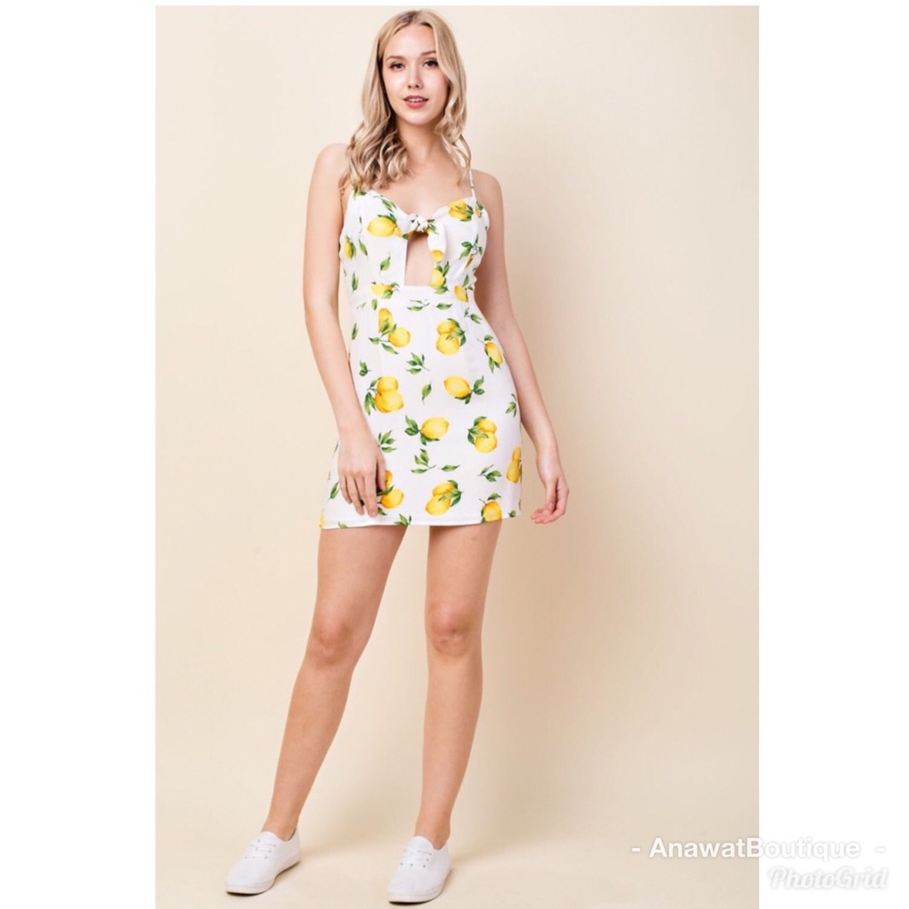 Miss Lemonade Floral Dress